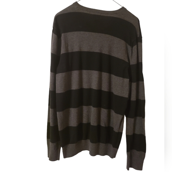 Old Navy 100% cotton grey & black sweater, Men's M - Picture 2 of 4
